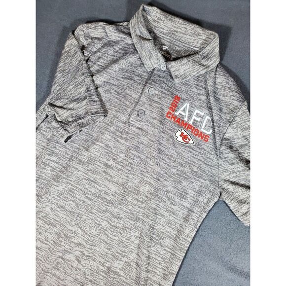 Fanatics Other - Fanatics Mens Kansas City Chiefs 2019 Afc Champions Polo Small S/s Shirt